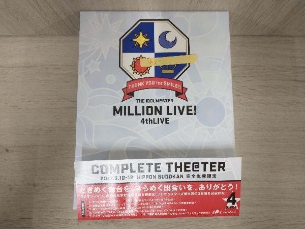 日本 THE IDOLM@STER MILLION LIVE! 4thLIVE TH@NK YOU for SMILE! LIVE Blu-ray COMPLETE THE@TER(Blu-ray Disc)