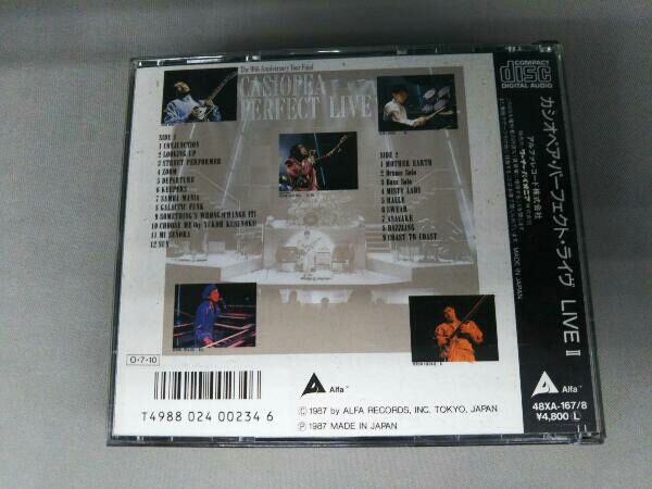 CASIOPEA CD パーフェクト・ライヴ Live [2CD]_画像2