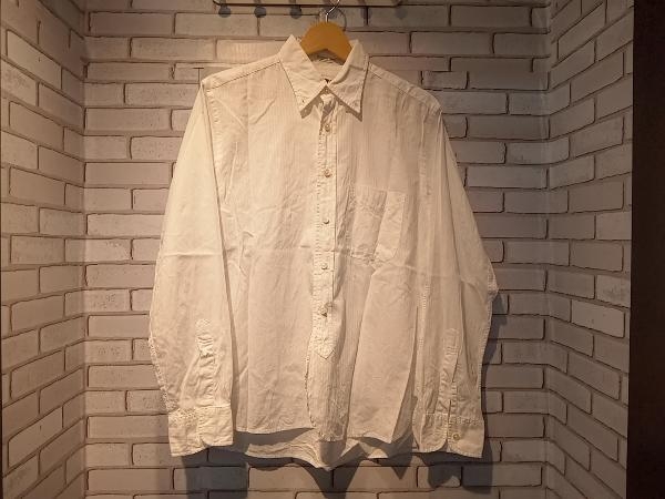 ENGINEERED GARMENTS одежда, сконструированная и изготовленная на научной основе рубашка с длинным рукавом белый полоса American Casual 