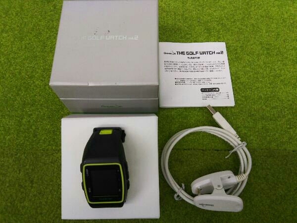 GREENON/THE GOLFWATCH mk2/GPS/ゴルフウォッチ/動作確認済