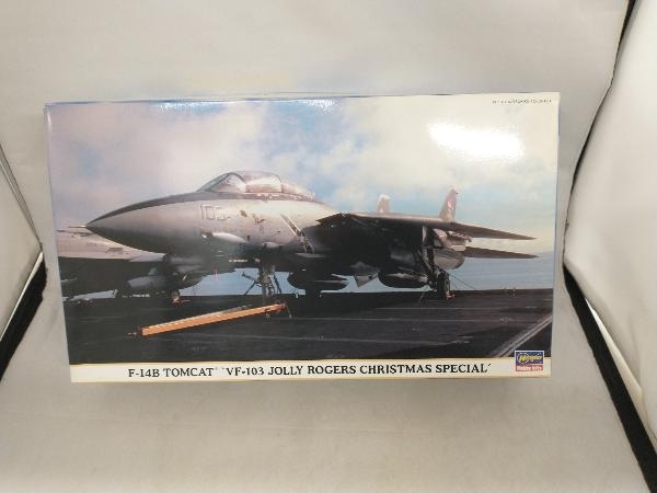 現状品 プラモデル ハセガワ 1/72 F-14B トムキャット VF-103 ジョリーロジャース クリスマススペシャル [00938]の画像1