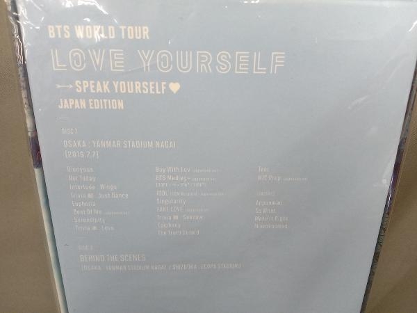 BTS WORLD TOUR LOVE YOURSELF:SPEAK YOURSELF -JAPAN EDITION(初回限定版)(Blu-ray Disc)_画像2