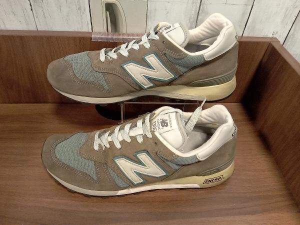 New Balance スニーカー new balance ニューバランス M1300CLS／グレー ブラウン ／MADE IN USA メンズ サイズ27.5cm_画像1