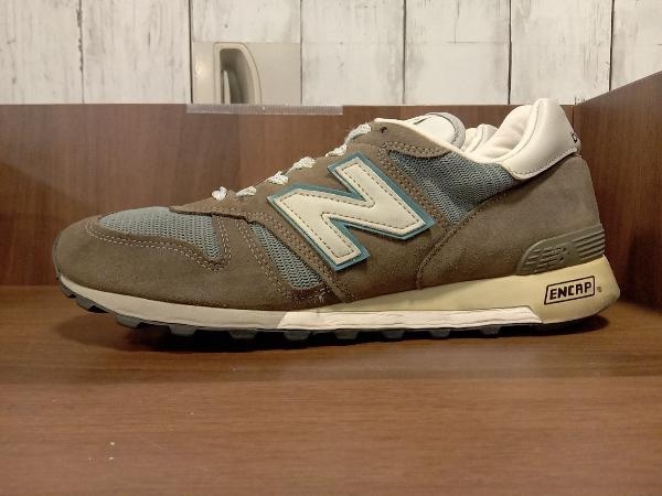 New Balance スニーカー new balance ニューバランス M1300CLS／グレー ブラウン ／MADE IN USA メンズ サイズ27.5cm_画像3