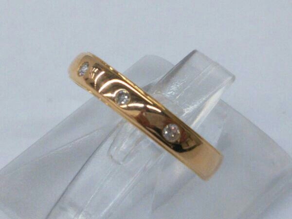 セール 登場から人気沸騰 10.5 # イエローゴールド K18 ダイヤモンド アクセサリー 指輪 リング 総重量2.31g D0.06ct イエローゴールド セール 登場から人気沸騰 10.5 # イエローゴールド K18 ダイヤモンド アクセサリー 指輪 リング 総重量2.31g D0.06ct イエローゴールド