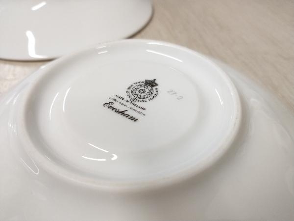 ROYAL WORCESTER Evesham 英国製 カップ & ソーサー ロイヤルウースター イブジャム 4客 ティーカップ コップ キッチン_画像6