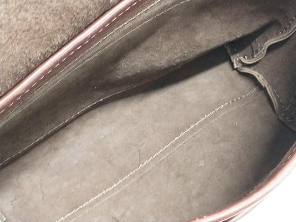 HERZ / shoulder bag / hell tsu/ diagonal ../ Mini bag / flap shoulder bag / all leather / Brown 