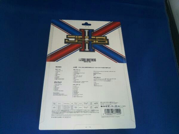 美品 三代目 J SOUL BROTHERS from EXILE TRIBE CD RAISE THE FLAG(FC会員限定盤)(3Blu-ray Disc付)_画像2