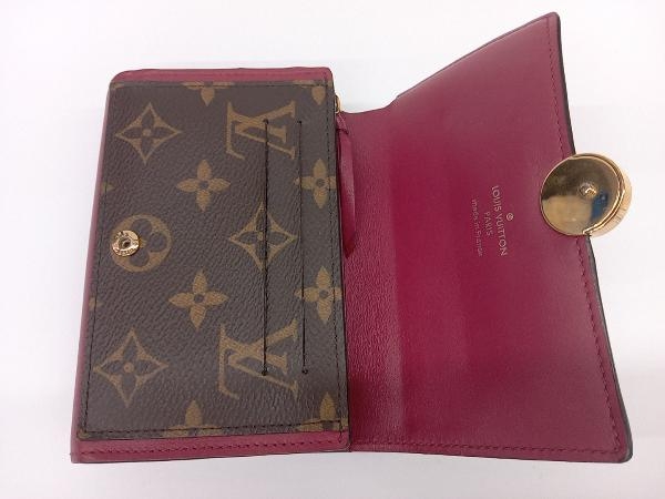 LOUIS VUITTON ルイ・ヴィトン モノグラム M64588 ポルトフォイユ・フロール SP0129 2つ折り財布 レディース 店舗受取可_画像6