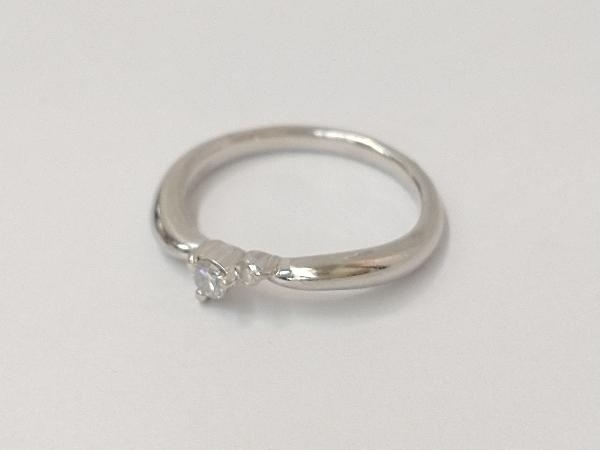 超爆安 プラチナ Pt900 ダイヤモンド 4.4g＃12 指輪 リング 0.12ct