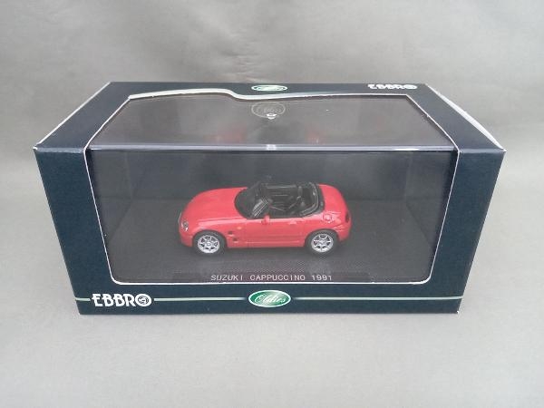 EBBRO 1/43 SUZUKI CAPPUCCINO 1991 RED エブロ カプチーノ | JChere