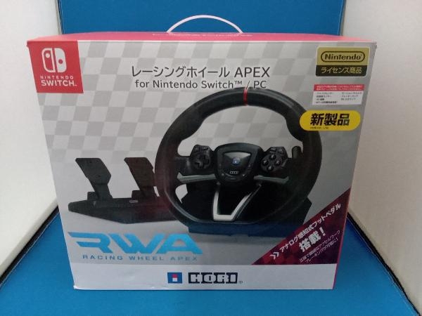(訳ありセール 格安) レーシングホイール APEX for Nintendo Switch/PC ニンテンドースイッチアクセサリー (訳ありセール 格安) レーシングホイール APEX for Nintendo Switch/PC ニンテンドースイッチアクセサリー