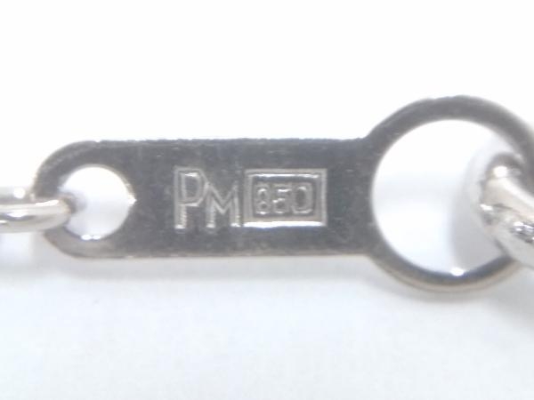 Pm850　デザイン　ネックレス　約41cm　5.4g_画像3