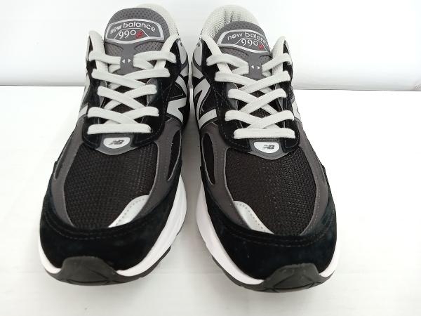 美品　New Balance ニューバランス スニーカー ブラック M990BK6 M990V6 サイズ29 ブラック_画像2