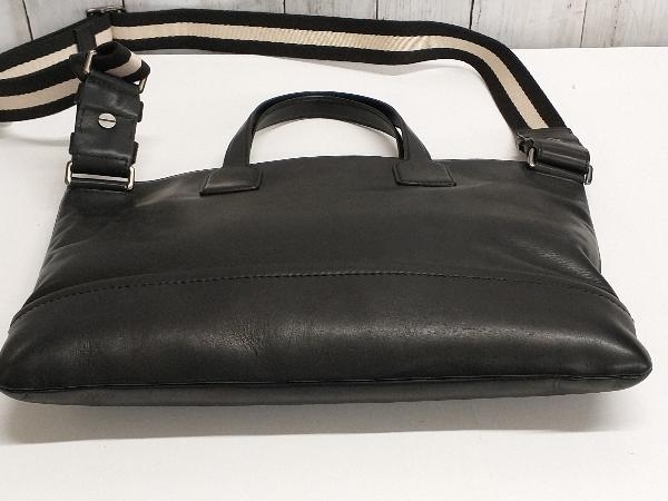 BALLY/ショルダーバック/バリー/2way/トートバッグ/ブラック/レザー_画像4