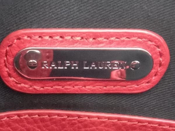 RALPH LAUREN RALPH LAUREN ラルフローレン ２WAY レザー ハンドバッグ ショルダーバッグ ストラップ_画像6