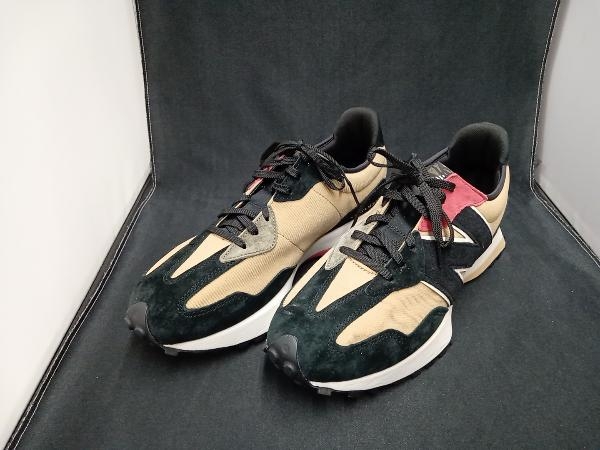 new balance / ニューバランス U327CNP 327 ローカット スニーカー ブラック×ベージュ サイズ30cm