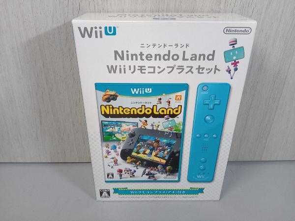 【ソフト未開封品】Nintendo Land(ニンテンドーランド) Wiiリモコンプラスセット:アオ_画像1