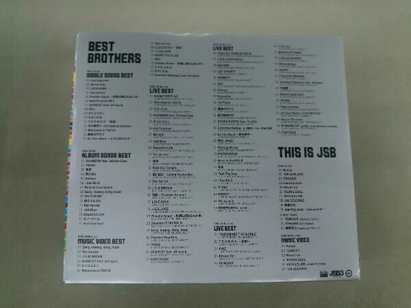 ・帯あり 三代目 J SOUL BROTHERS from EXILE TRIBE CD BEST BROTHERS/THIS IS JSB(5Blu-ray Disc付)_画像2