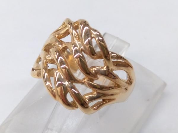 お試し価格!】 K18 イエローゴールド アクセサリー 指輪 リング 総