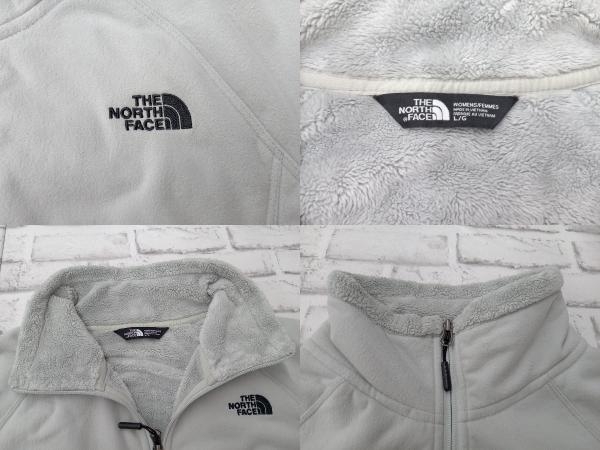 THE NORTH FACE ザノースフェイス NF00CTP8 レディース フリース アウター サイズ L 裏起毛 グレー 店舗受取可_画像3