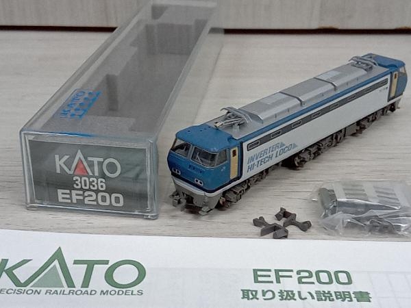 Ｎゲージ KATO 3036 EF200形電気機関車 カトー_画像1