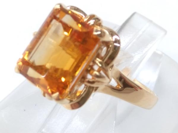 ☆お求めやすく価格改定☆ 総重量3.09g #10.5 イエローゴールド K18