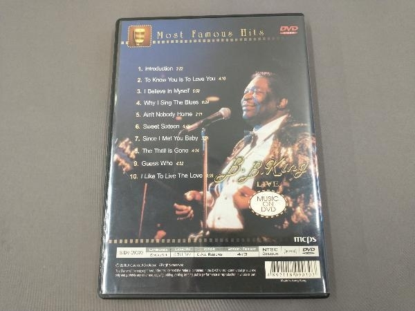 【輸入盤】B.B.KING LIVE_画像2