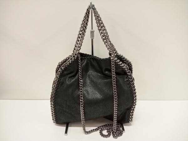 爆売り！】 STELLA McCARTNEY ブラック 2WAY ハンドバッグ ショルダー