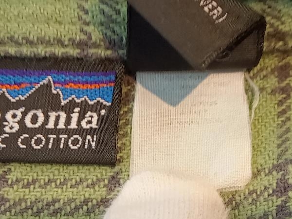 patagonia パタゴニア ネルシャツ 長袖シャツ Mサイズ メンズシャツ オーガニックコットン アウトドア_画像4