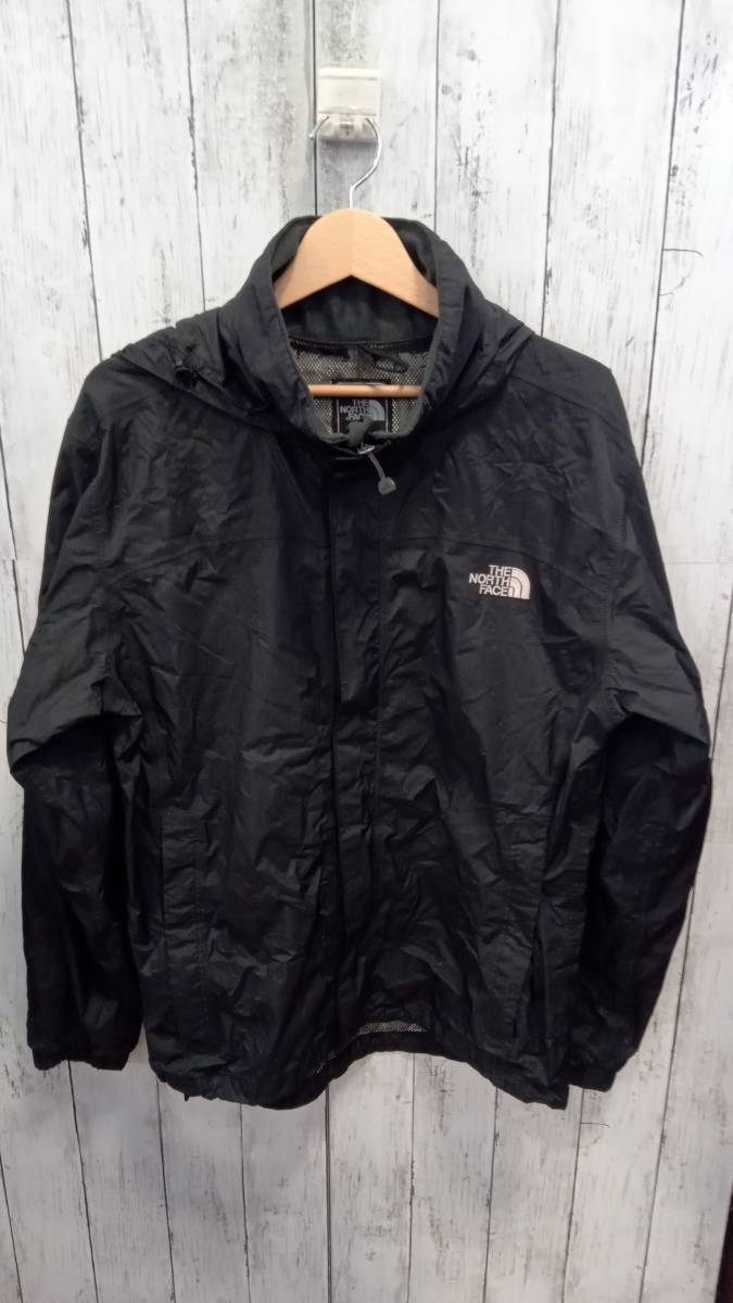 THE NORTH FACE ジャケット ザノースフェイス ブラック マウンテンパーカー ジップ フード メンズ サイズ S_画像1