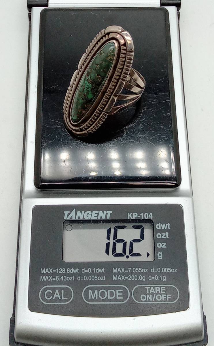 SV925 シルバー インディアン アクセサリー E.BELONE 19号 16.2g メンズ レディース