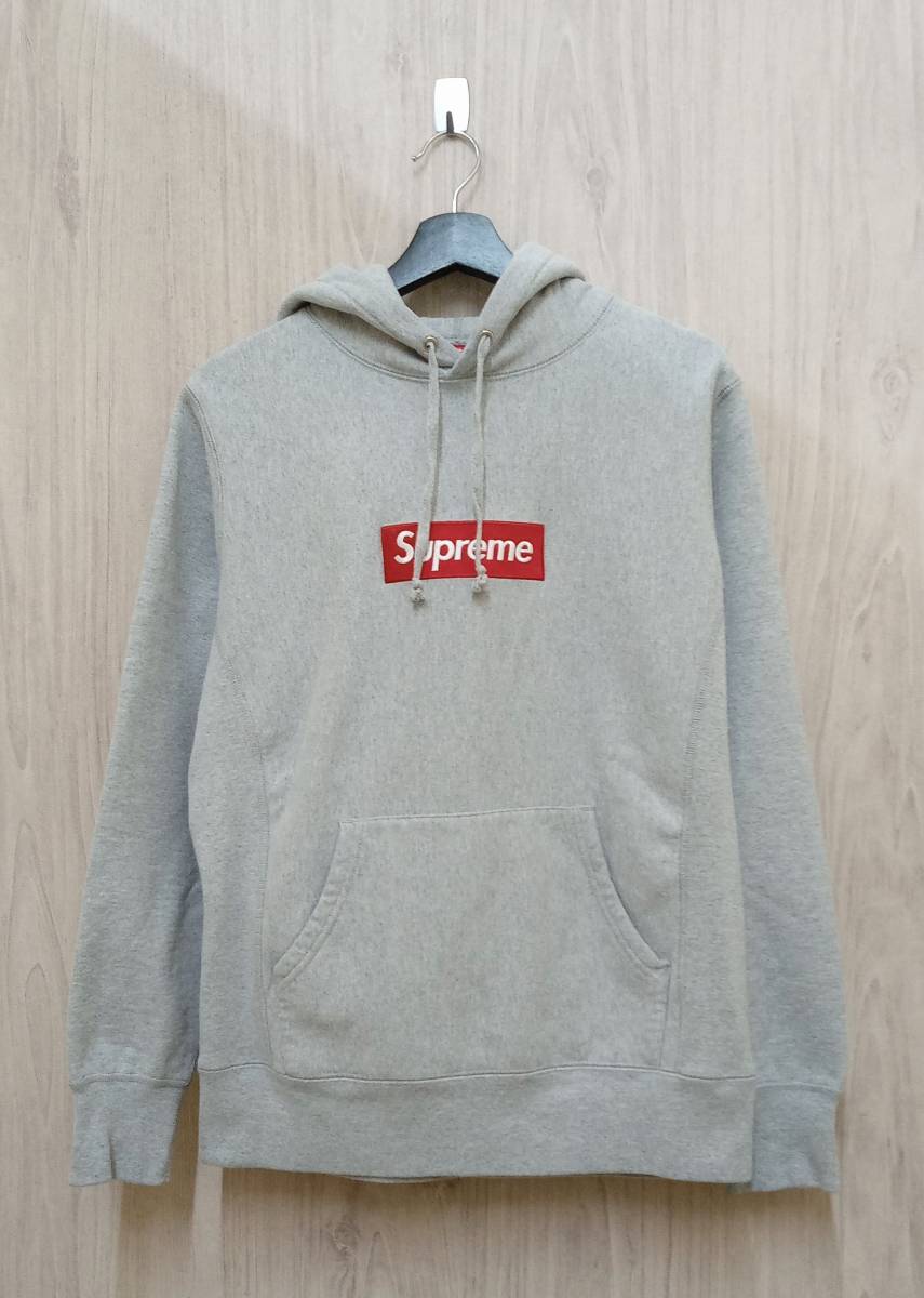 国内正規品】 Supreme/シュプリーム/パーカー/Box logo /グレー/S