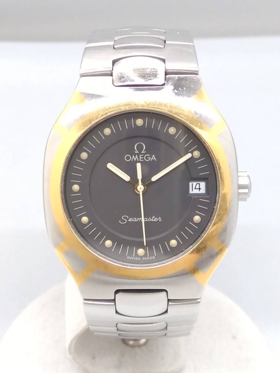 OMEGA オメガ Seamaster シーマスター ポラリス 396.1022 クォーツ 腕時計_画像1