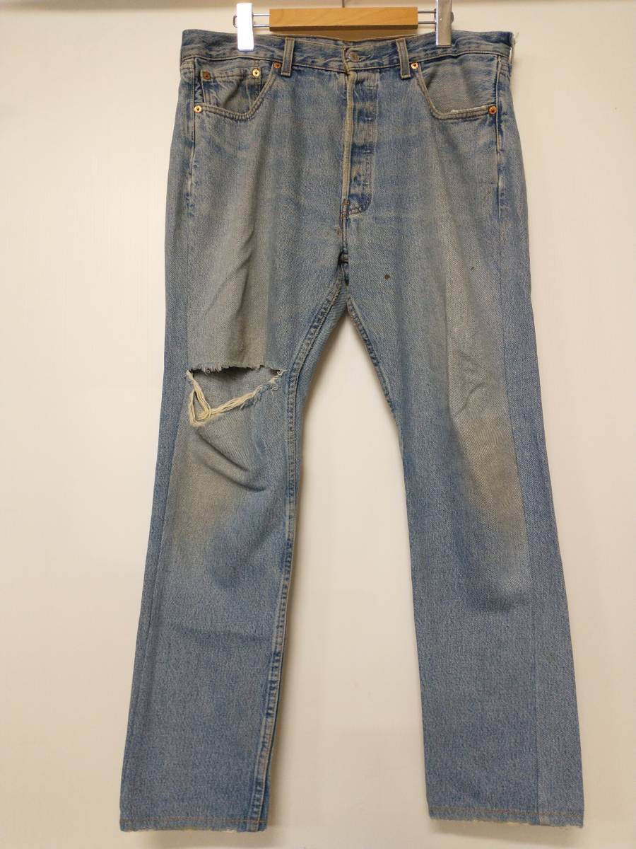 LEVI’S 5010114 フランス製 96年 ジーンズ ブルー W34 通年