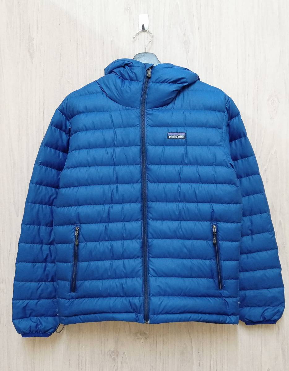 patagonia/パタゴニア/ダウンジャケット/ 84700FA11/Down Sweater Full Zip Hoodie/ブルー系/XSサイズ