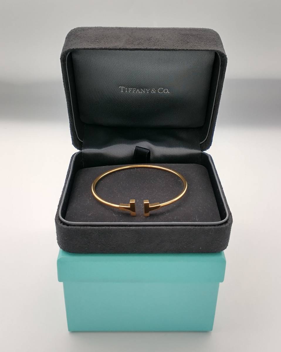 完売 TIFFANY&Co. Tワイヤー ティファニーアンドコー 小傷あり 箱/保存