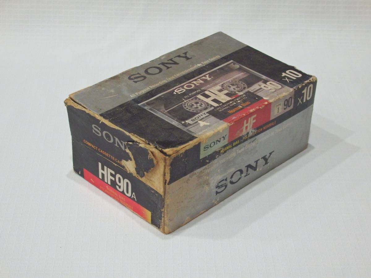 SONY HF90② 9本(箱付き)　未開封カセットテープ　◆未使用品_画像4