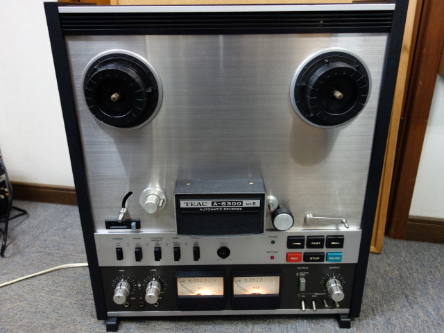 昭和レトロ】TEAC A-6300 MKⅡ 50Hz仕様 ティアック オープンリール