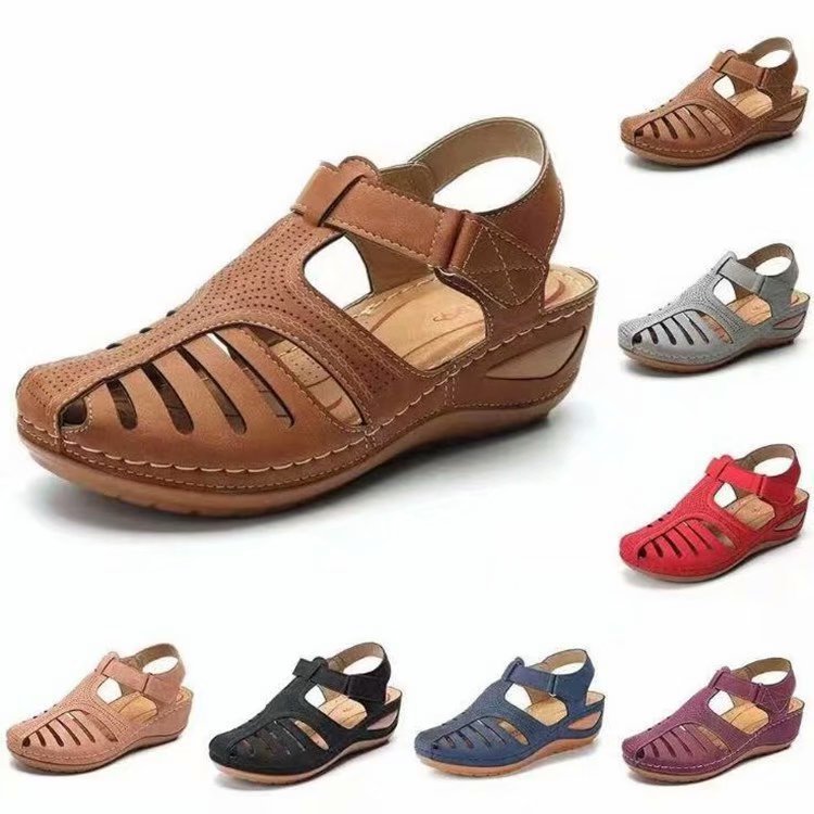  summer new arrival sandals lady's thickness bottom Wedge sole sport sandals sneakers sandals beach sandals ..... summer beautiful legs 22~27cm