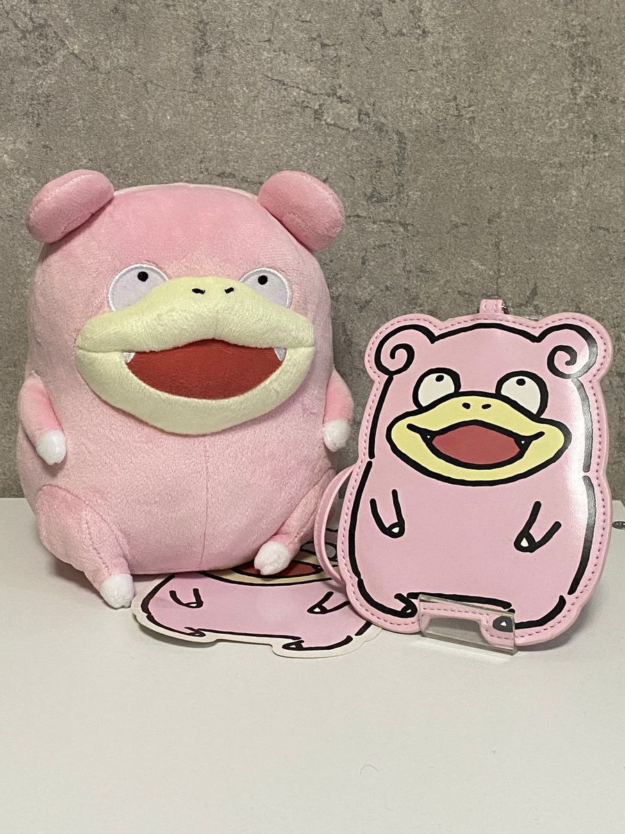 24じかんポケモンCHU ヤドン ぬいぐるみパスケースセット|Yahoo 24じかんポケモンCHU ヤドン ぬいぐるみパスケースセット|Yahoo