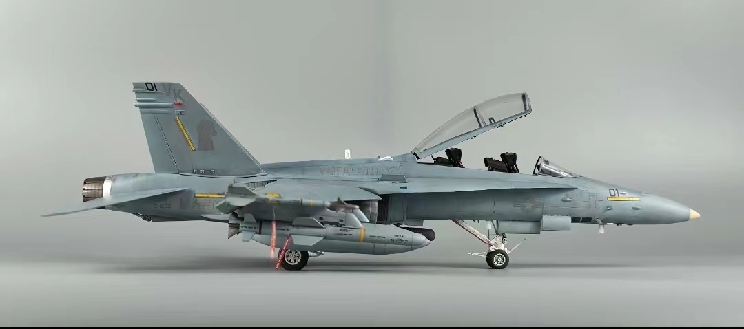 1/48 America F/A-18D painted final product 