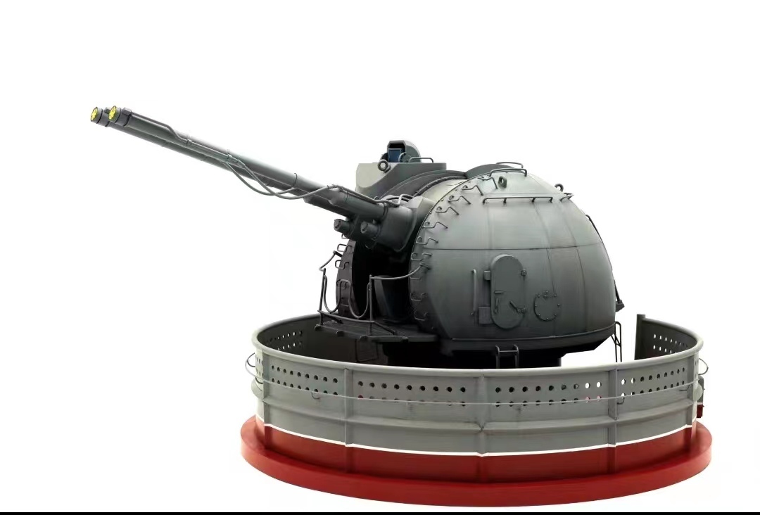 1/35 ロシア海軍 AK-130/70口径連装速射砲 塗装済完成品 - 完成品 1/35 ロシア海軍 AK-130/70口径連装速射砲 塗装済完成品 - 完成品