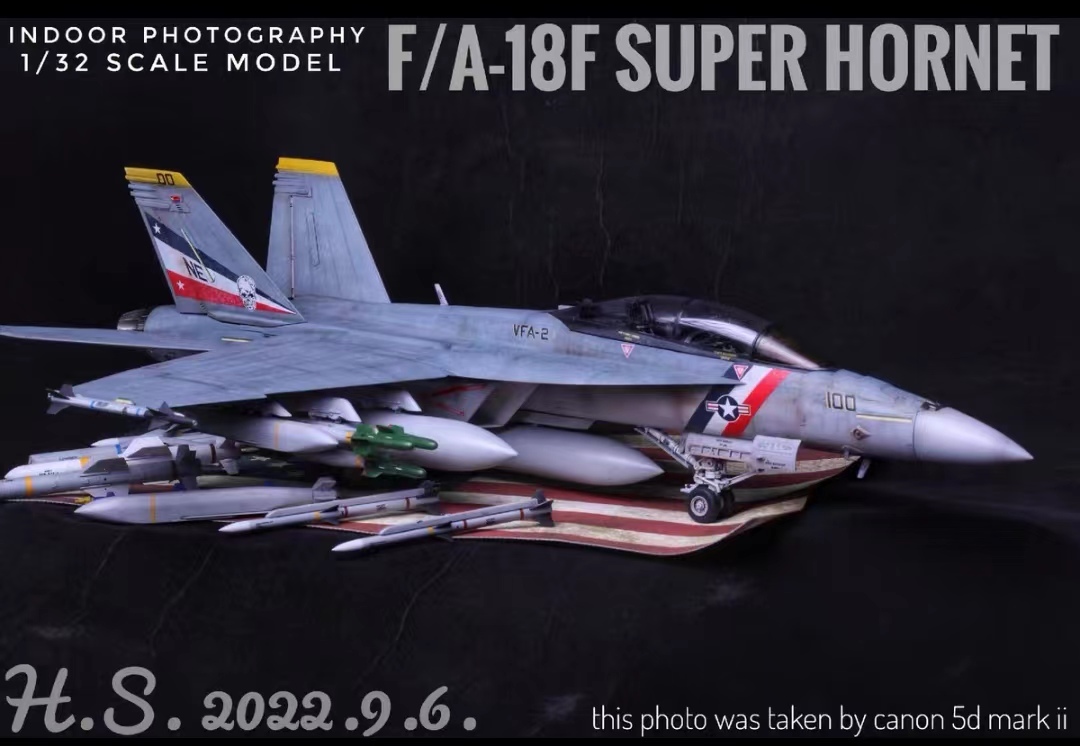 1/32 アメリカ海軍 F/A-18 スーパーホーネット 塗装済完成品_画像7