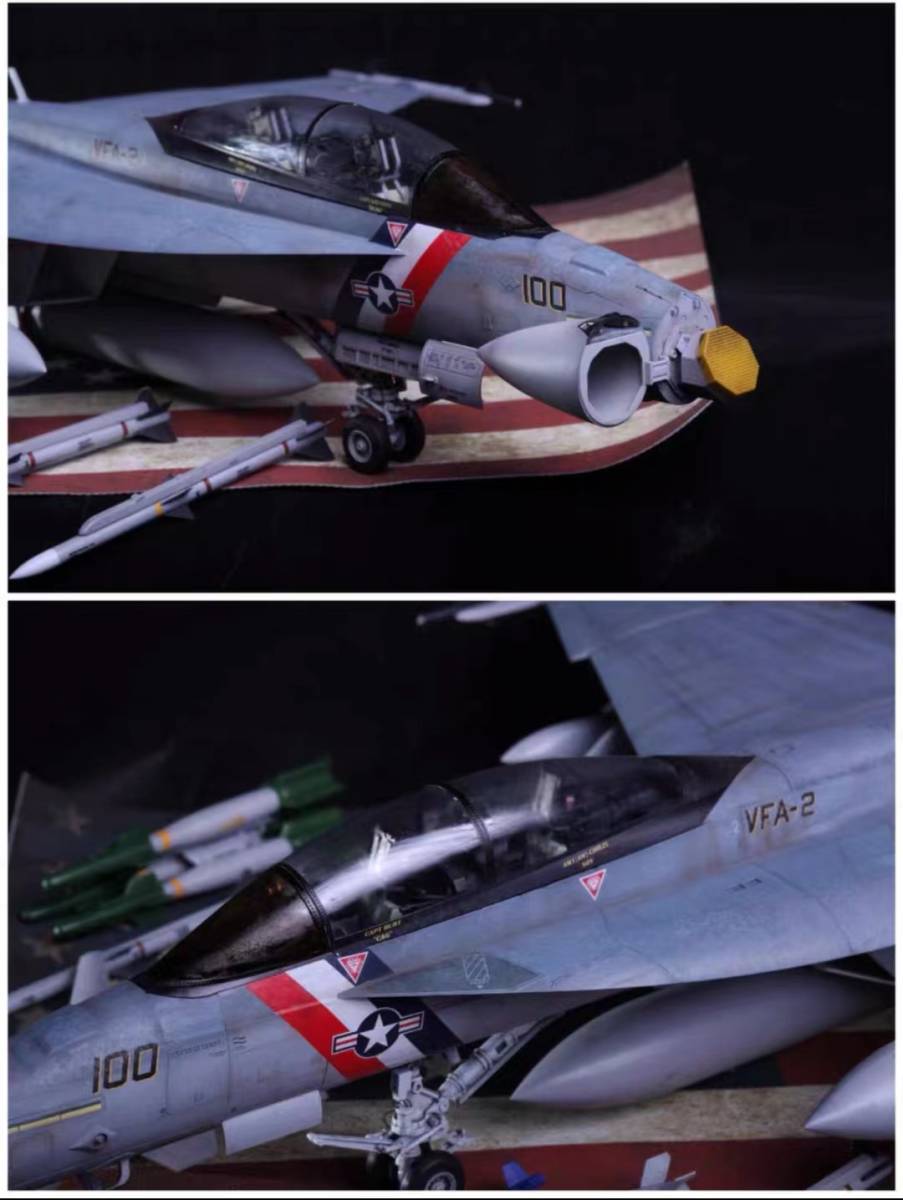 1/32 America F/A-18 super Hornet painted final product 