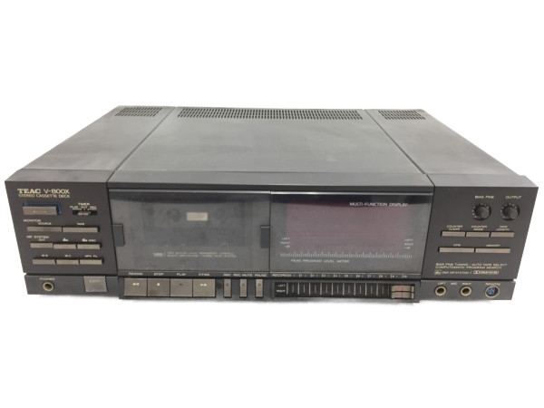 TEAC V-800X カセットデッキ オーディオ 音響 ティアック ジャンク