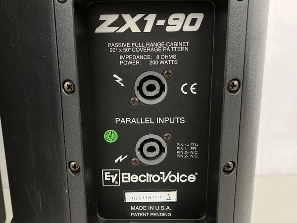 Electro-Voice ZX1-90B スピーカー ペア 音響機材 オーディオ 中古