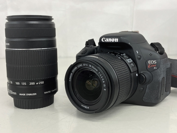 Canon EOS Kiss X5 EF-S 18-55mm 1:3.5-5.6 IS II 55-250mm 1:4.5-5.6