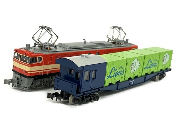 KATO 西武鉄道 E851 レオコンテナ 6両セット 鉄道模型 Nゲージ 中古