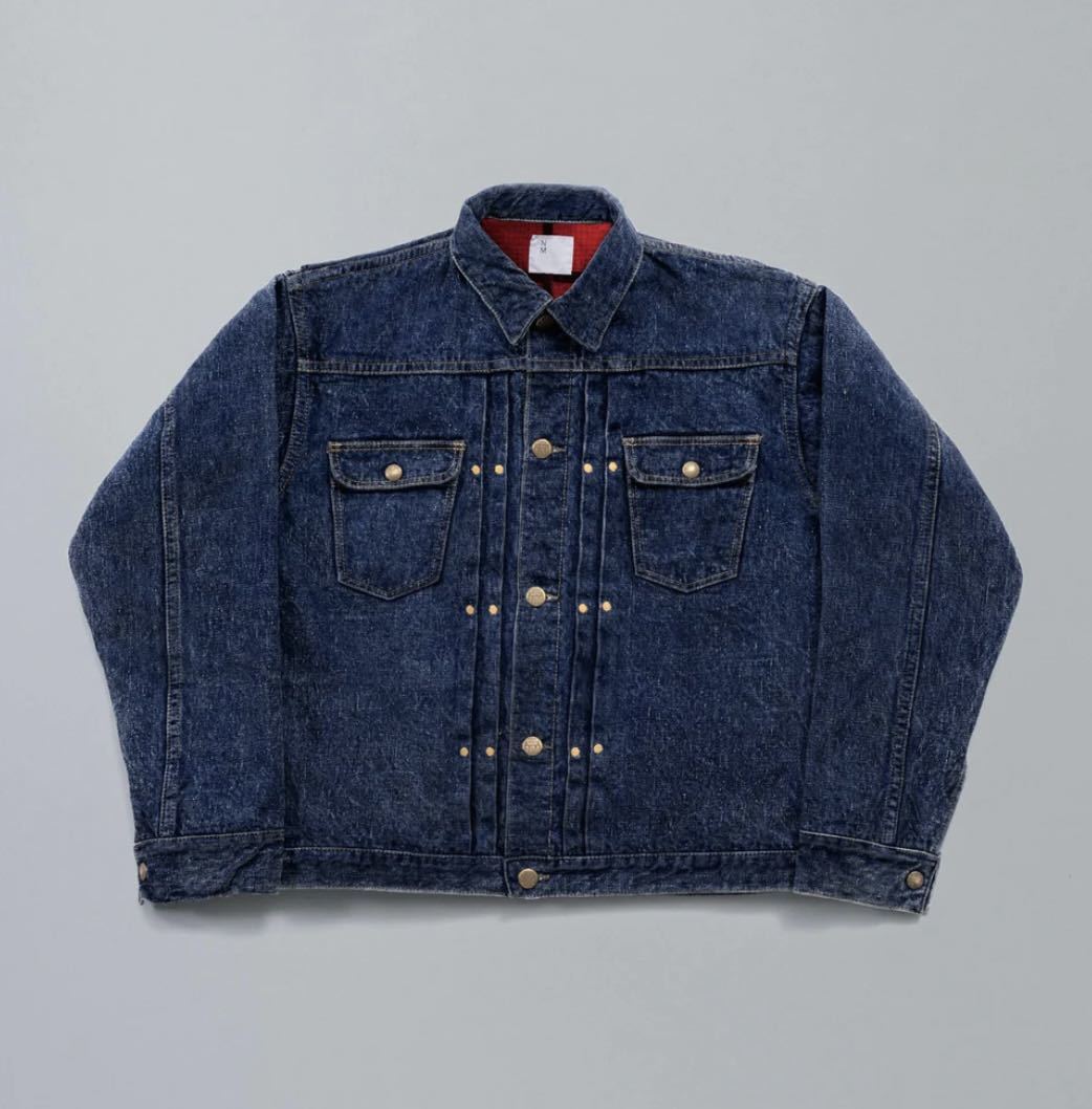 送料込 新品 New Manual ベルベルジン 藤原裕 #007 WR DENIM LINING JACKET ニューマニュアル Levi's リーバイス ヴィンテージ